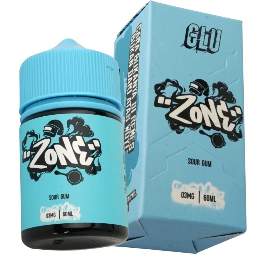 Jual Glu Zone Sour Gum 60ml 3MG by FVS x TNT | Shopee Indonesia