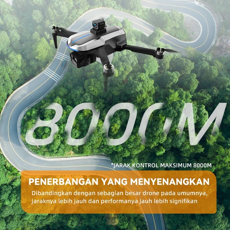 ✅✅✅p21 gps drone kamera jarak jauh fotografi udara profesional murah dual camera