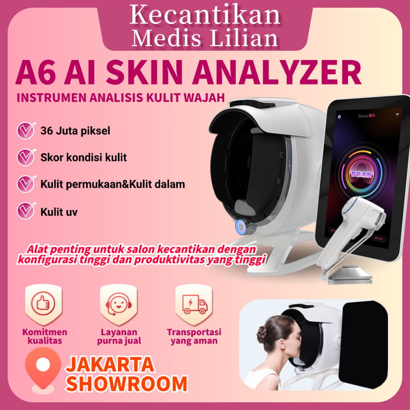 Jual [Model baru]Aesthetics Beauty Skin Analysis Portable 3D Smart Face ...