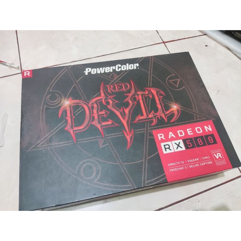 Jual POWER COLOR RED DEVIL RX 580 8GB | Shopee Indonesia