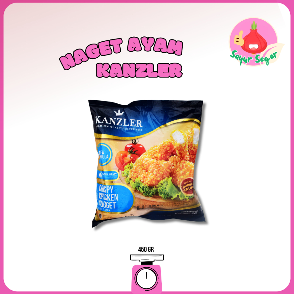 Jual Sayur Segar - Kanzler Naget Ayam450 gr / Chicken Nuggets | Shopee ...