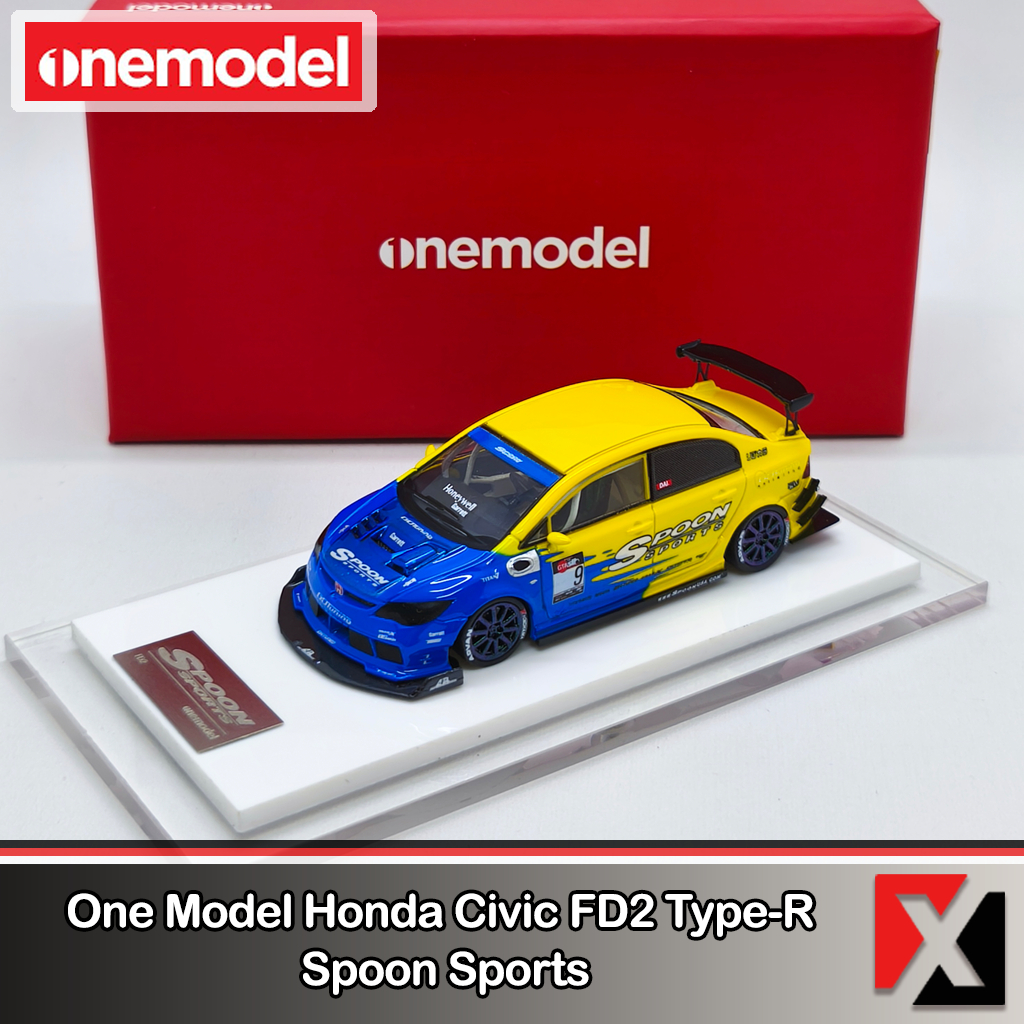 Jual One Model 1:64 Honda Civic FD2 Type-R Spoon Sports Center Drive ...