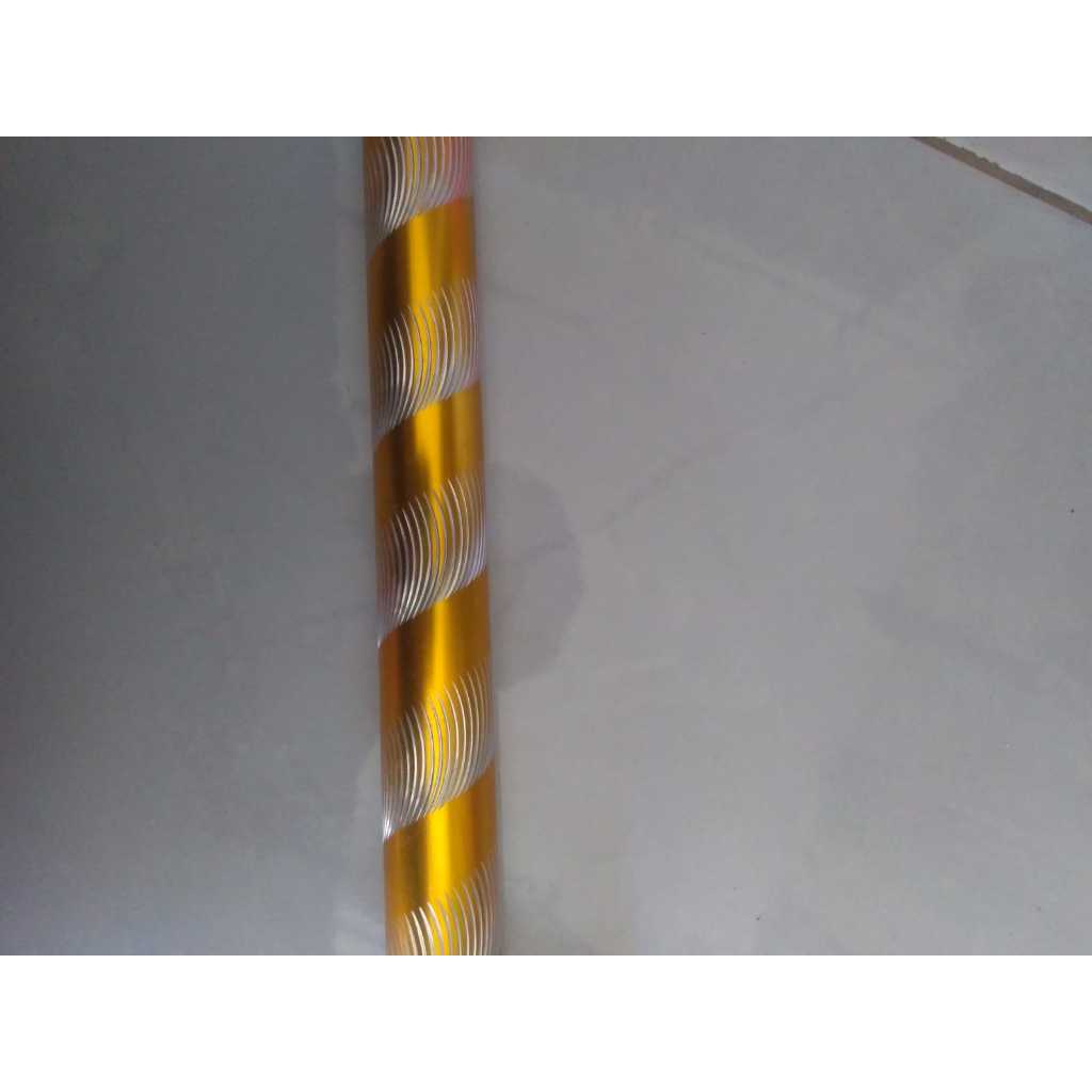 Jual Rel Tiang Batang Besi Gorden per 100cm Kosongan Rel Pipa Bulat ...