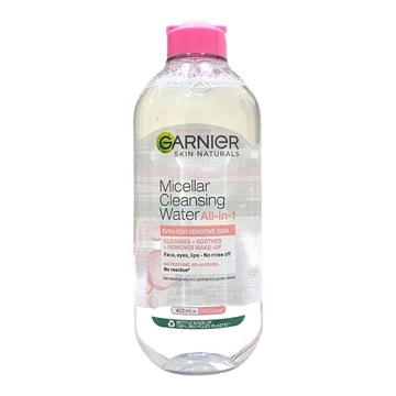 Garnier Micellar Water 400ml Pink Biru Kuning Biphase Oil Infused Rose Vit C 400ml Pembersih