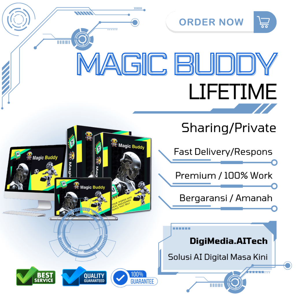 Jual Magic Buddy - Animasi Ai Ultra HD yang Menakjubkan, Seni Wajah Ai ...