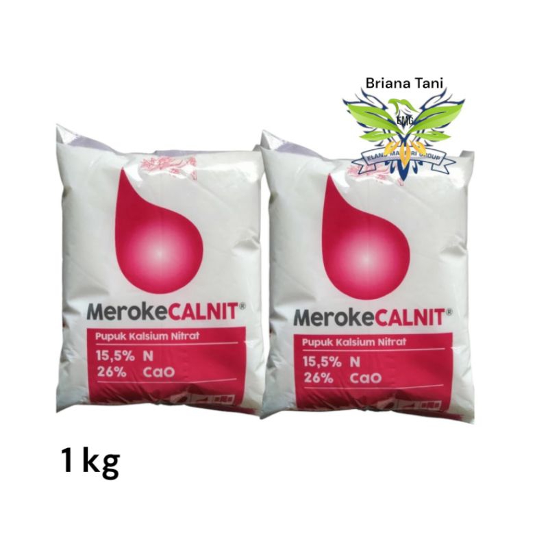 Jual Calnit 1Kg Pupuk Meroke Kalsium Nitrat Hidroponik Meroke Tetap ...