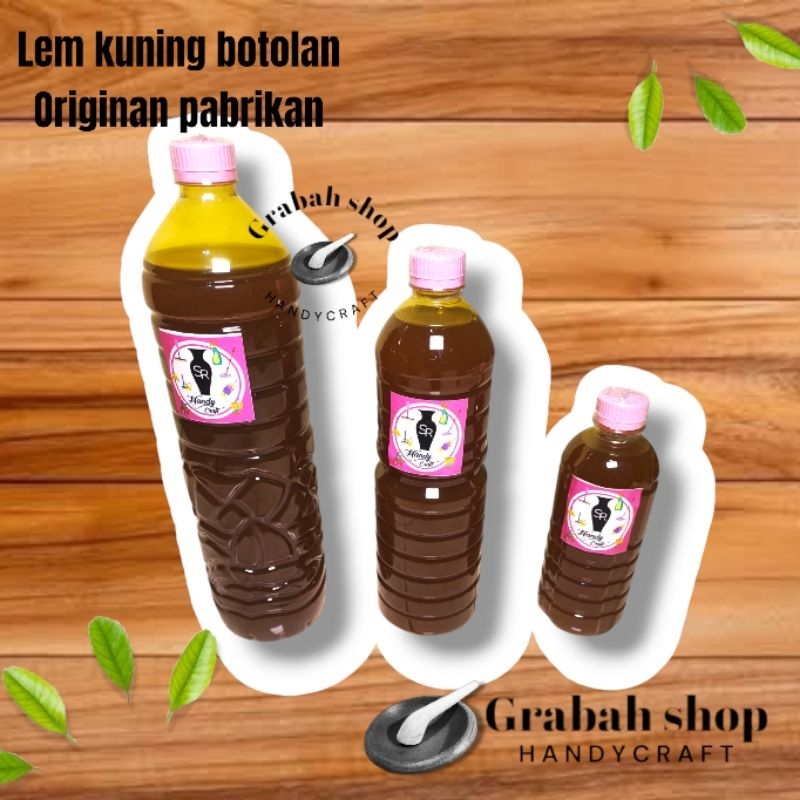 Jual LEM KUNING BOTOLAN ORIGINAL PABRIKAN 1500 ML | Shopee Indonesia