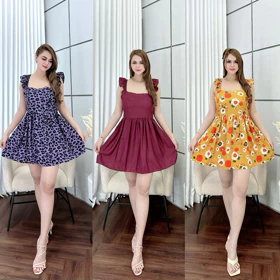 Dress Mini Yukensi Sexy Look Bahan Rayon Premium
