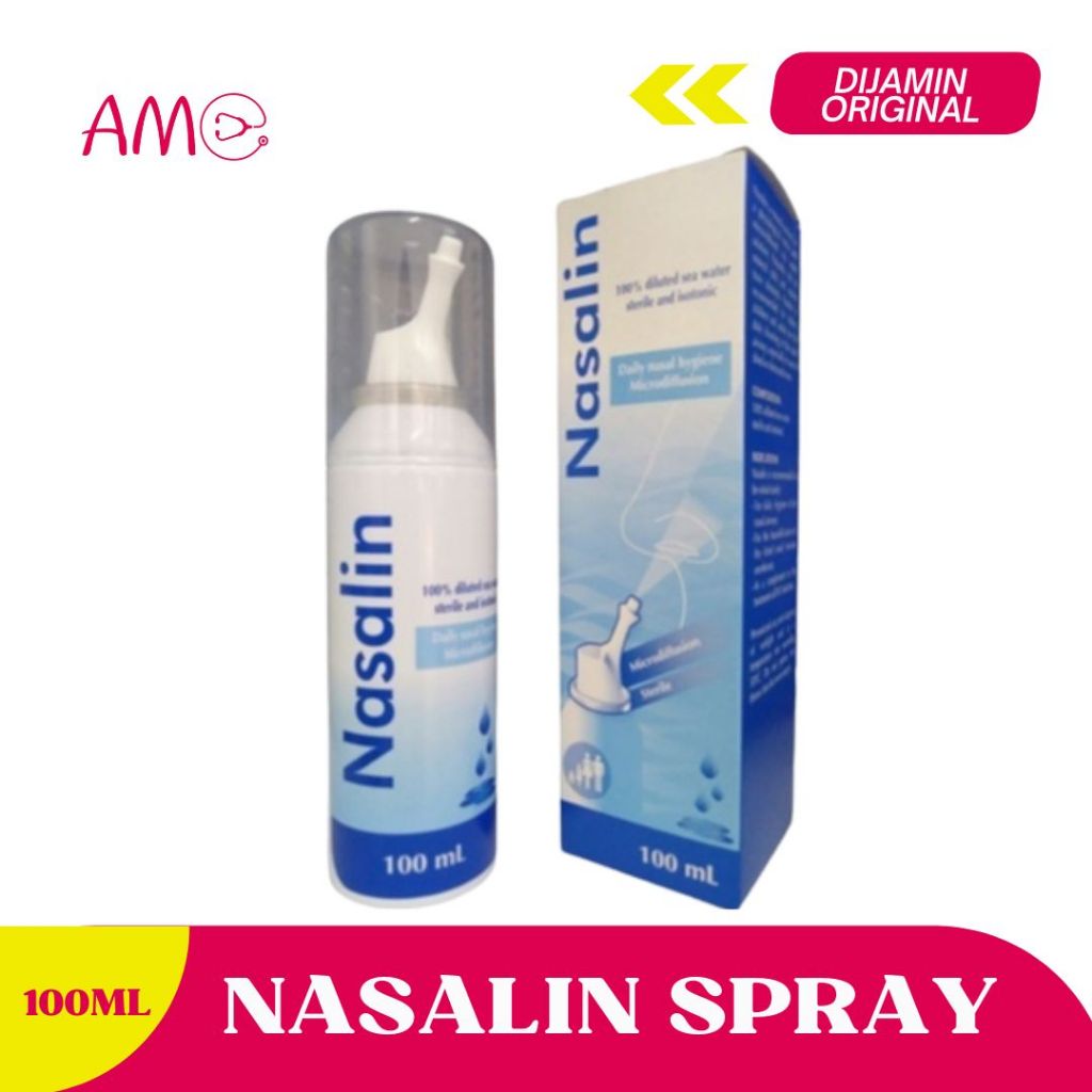 Jual NASALIN DAILY NASAL HYGIENE MICRODIFFUSION SPRAY 100 ML | Shopee ...