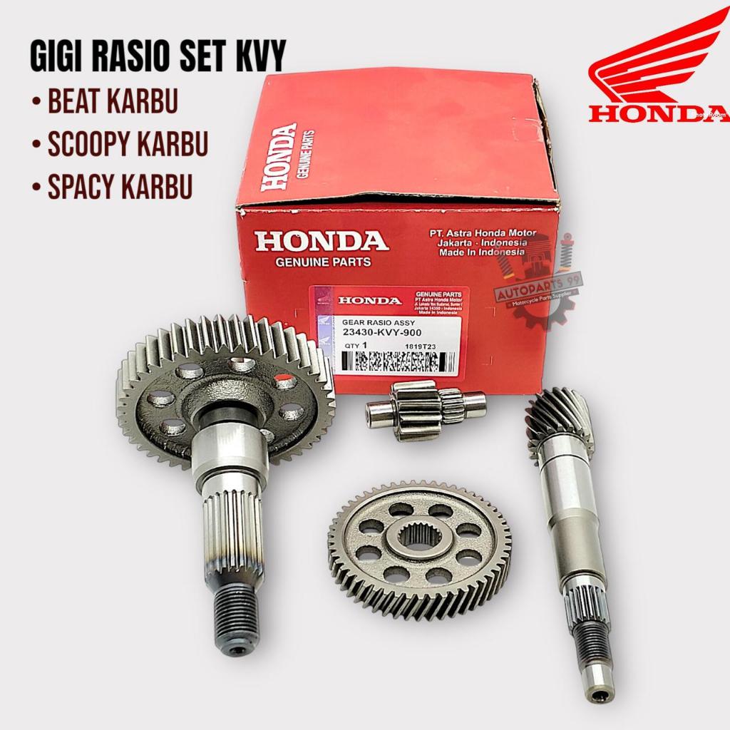 Jual Gear Rasio Set Honda BeAT Karbu Scoopy Karbu Spacy Karbu Original ...