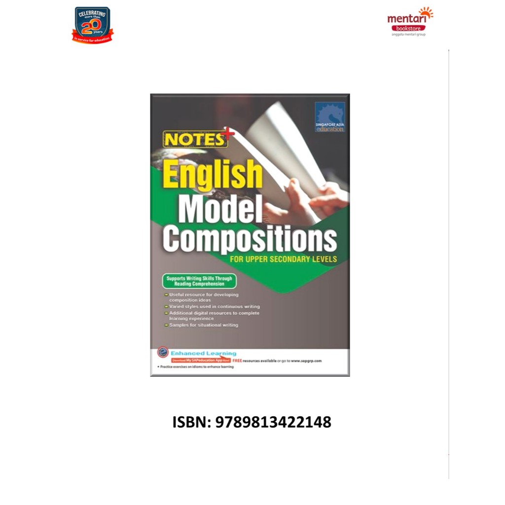 Jual SAP - Notes+ English Model Compositions for Upper Secondary Levels ...