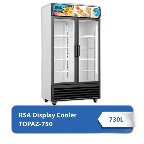 Jual Display Cooler RSA Topaz 750 / Topaz750 Showcase 2 Pintu 730 Liter ...