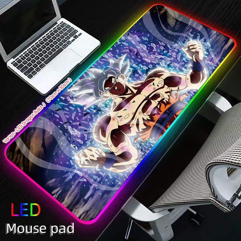 Jual MOUSEPAD LED Luminous Colorful RGB Mouse Pad Gamer Mouse Mats Anti ...