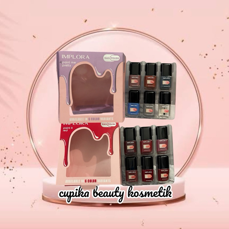 Jual pk,oz - IMPLORA KUTEK PAINT ME RED AND PAINT ME PRETTY - IMPLORA ...