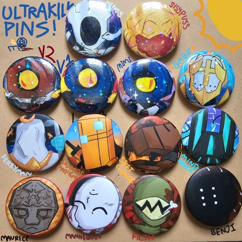 Jual Pin Button ULTRAKILL | Shopee Indonesia