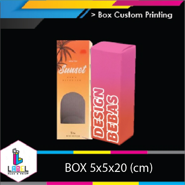 Jual Dus Kemasan / Box Diffuser Uk. 5x5x22 cm (Bolong) tanpa mika ...