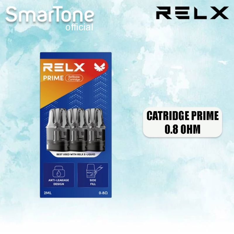 Jual RELX PRIME CATRIDGE 0.8 OHM | Shopee Indonesia