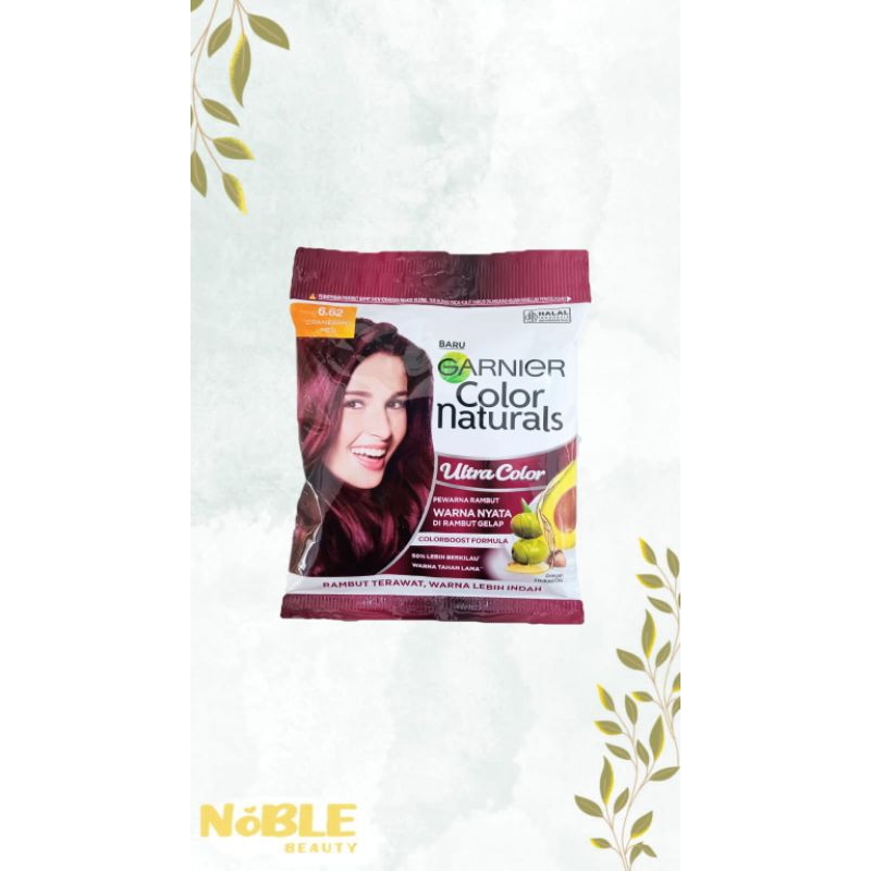 Jual Garnier hair color sachet 6.62 cranberry red | Shopee Indonesia