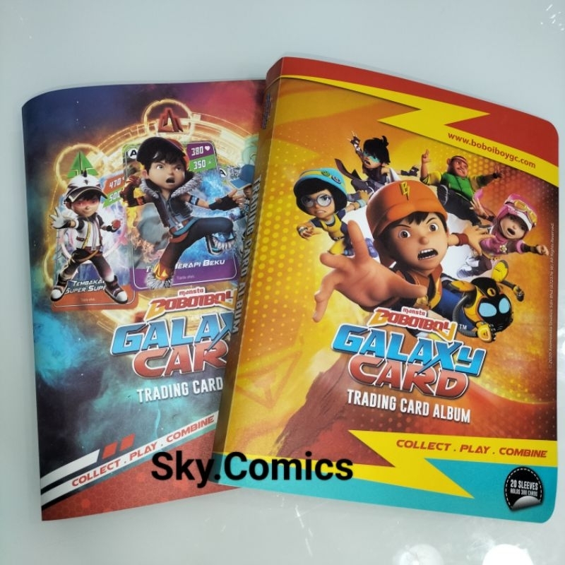 Jual Album Boboiboy Galaxy Card [DIBIASAKAN BACA DESKRIPSI DULU ...