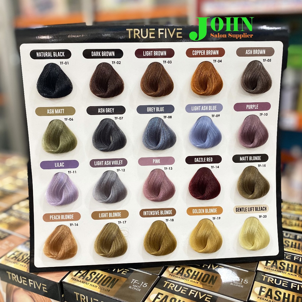 Jual TRUE FIVE Fashion Hair Color 100ml - Semir Rambut / Cat Rambut ...