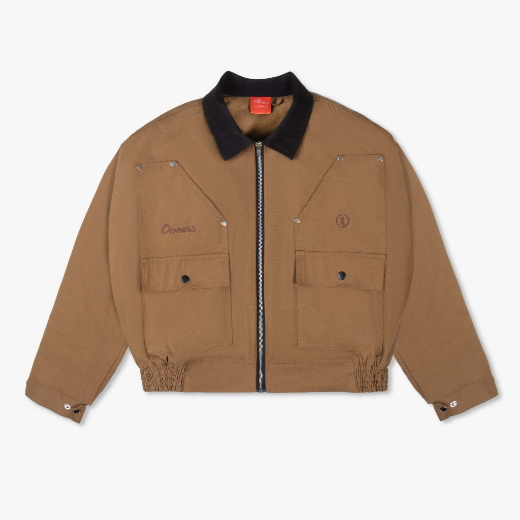 Jual Owners Work Jacket - Prism - Boxy Jaket Coklat Pria Wanita ...