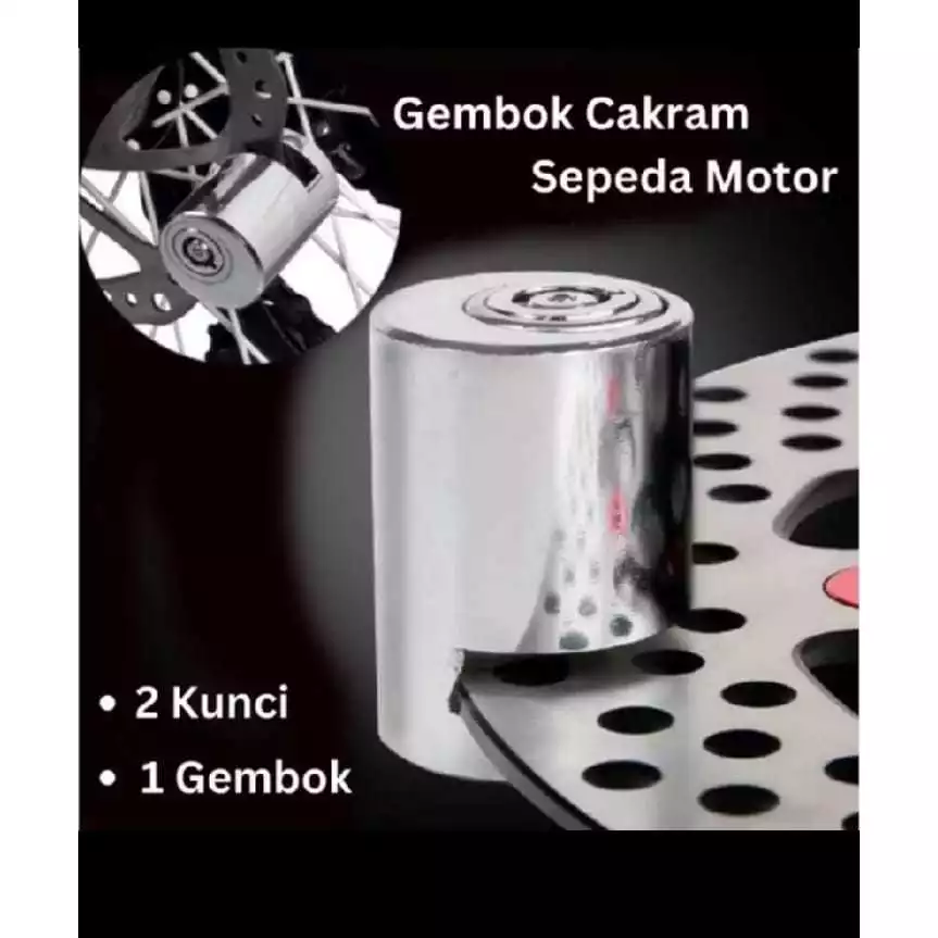 Detail kunci gembok cakram 1