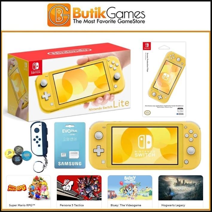 Jual Nintendo Switch Lite CFW 128GB 256GB 512GB Full Game