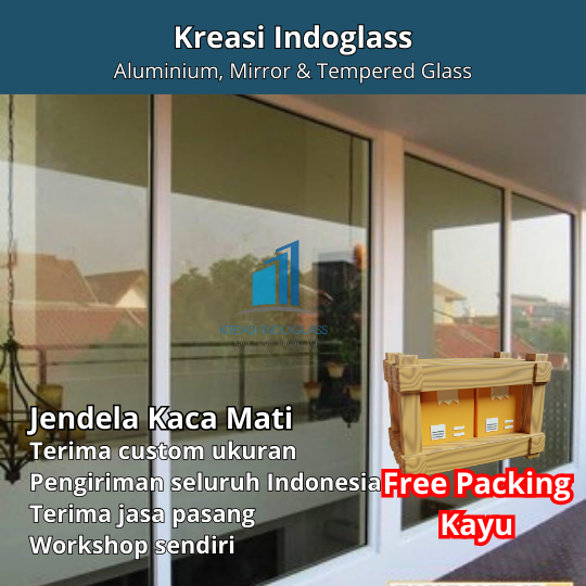 Jual Jendela Kaca Mati Alumunium | Shopee Indonesia