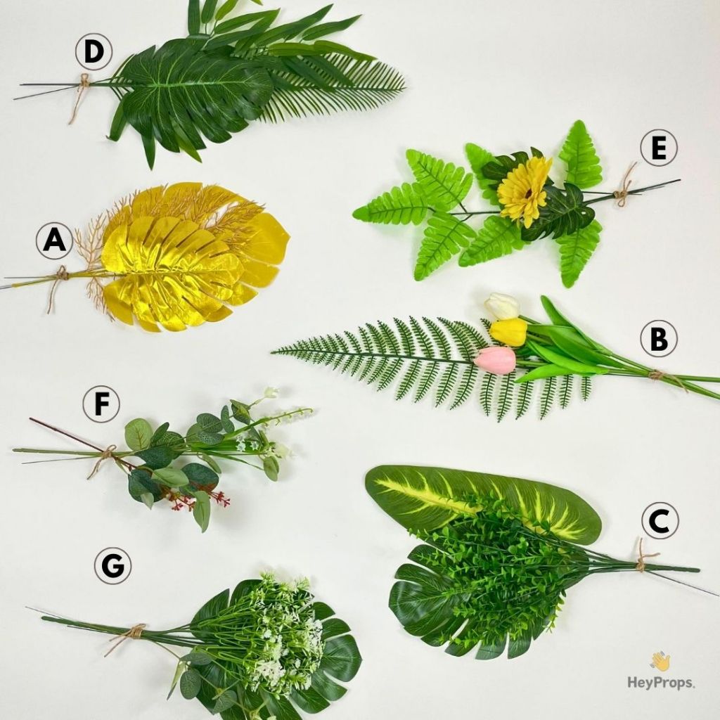 Jual HEYPROPS Paket Bunga dan Daun Palsu Artificial - Fake Leaf and ...