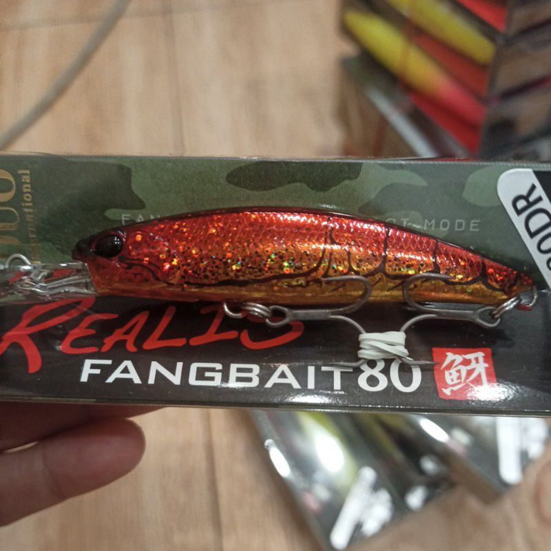 Isca Artificial Duo Realis Fangbait 80DR 8cm 11,5g - Duo International - - A