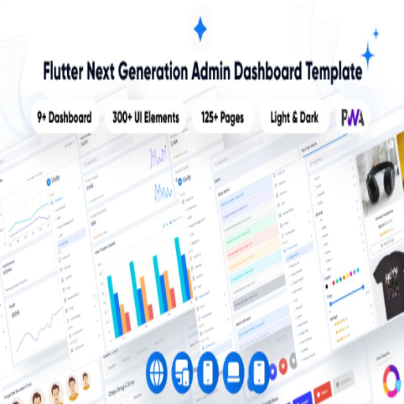 Jual Unity - Multipurpose Admin & Dashboard Template | Next Generation ...