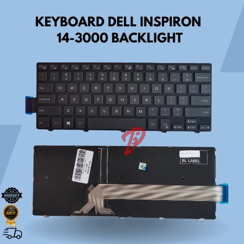 Jual Keyboard Dell Inspiron 14-3000, 14-3441, 14-3442, 14-5442 ...