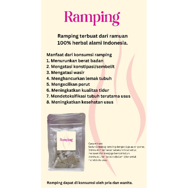 Jual Ramping teh herbal | Shopee Indonesia