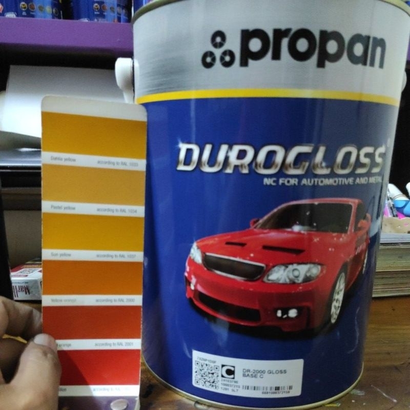 Jual Propan durogloss mixing color RAL 2000 5kg | Shopee Indonesia