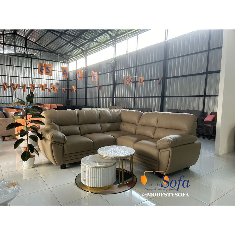 Jual Sofa Ruang Tamu Modesty L Sudut Boxer Smile (BELUM PLUS MEJA ...