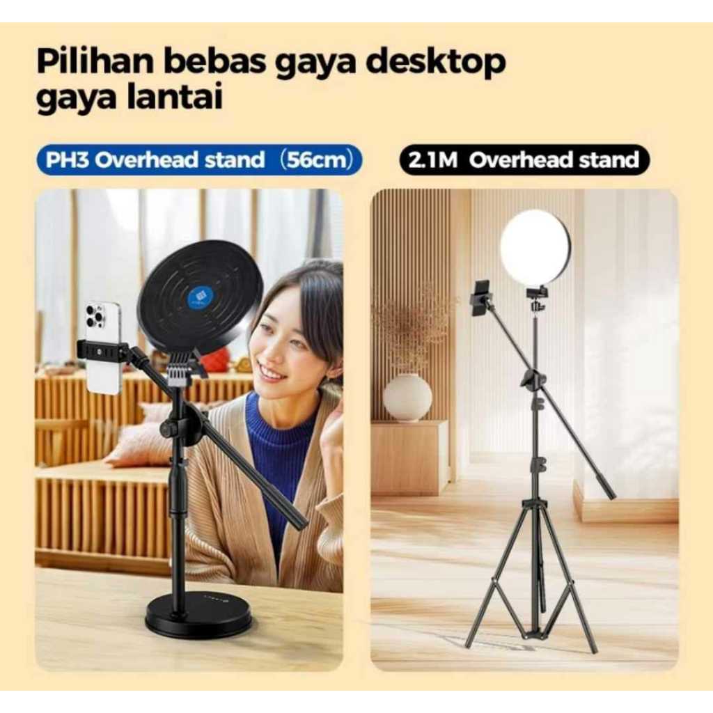 Jual Lampu Content Creator Lampu Konten Portable Lampu Konten Portabel ...