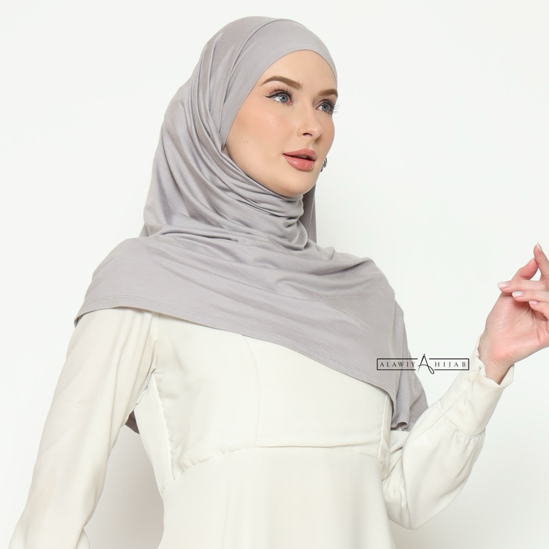 Alawiyahijab Jeema TENCEL™ Oval Pashmina Anti Bacterial Tencel Modal (Bukan Pashmina Kaos Rayon