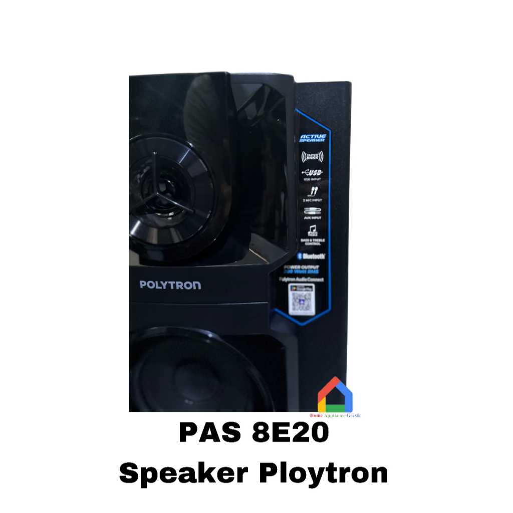 Jual Speaker Active Polytron PAS 8E20 Black / Polytron Speaker Aktif ...