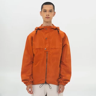M231 Jaket Hoodie Taslan STAY DRY Terracotta 0772B