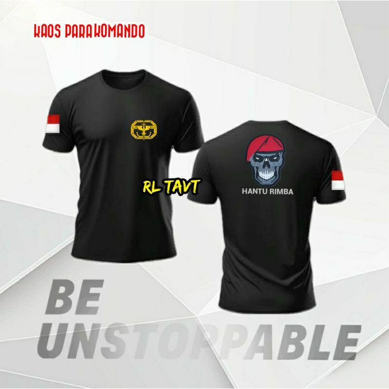 Jual Kaos Kopassus Para Komando Hantu Rimba | Shopee Indonesia
