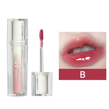CAPPUVINI Lip Gloss Botol Susu Cermin Lipstik Glossy Esensi Lip Gloss Jelly Tint SS