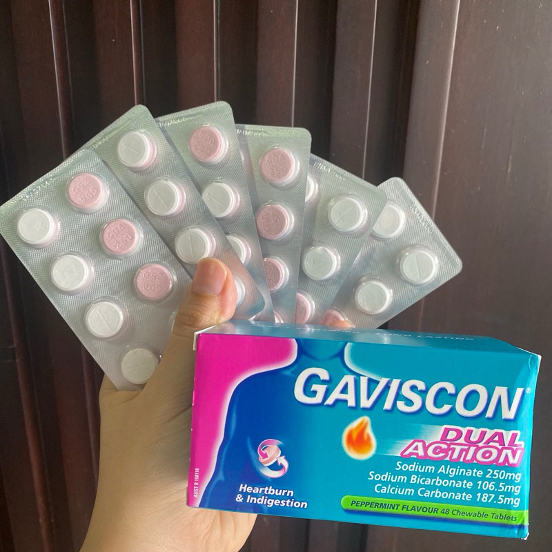 Jual GavisconDual Action Tablet / Liquid ORIGINAL AUSTRALIA | Shopee ...