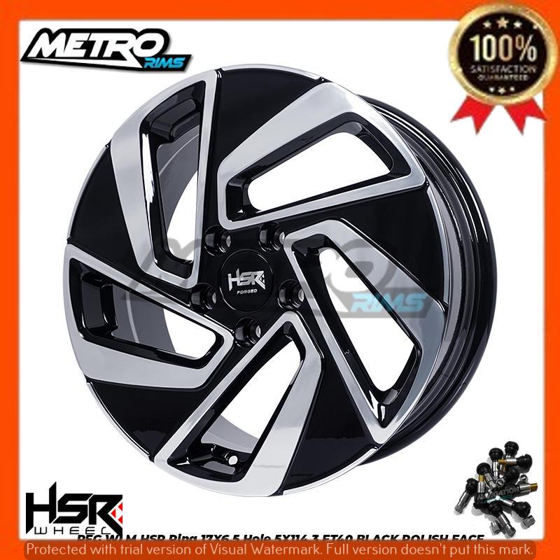 Jual PELEK VELG RACING HSR FORGED RING 17 R17 HSR RFG WLM UNTUK MOBIL ...