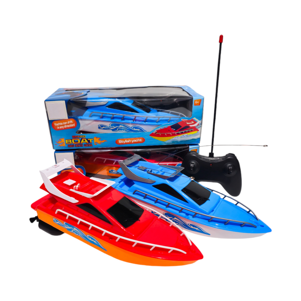 Jual RC Boat Mainan Kapal Remote Control High Speedboat | Shopee Indonesia