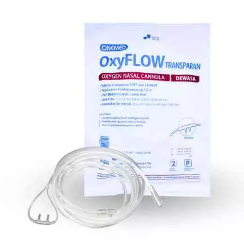 Jual Nasal Oxygen Cannula / Selang Oksigen Dewasa, Anak, Bayi Oxyflow ...