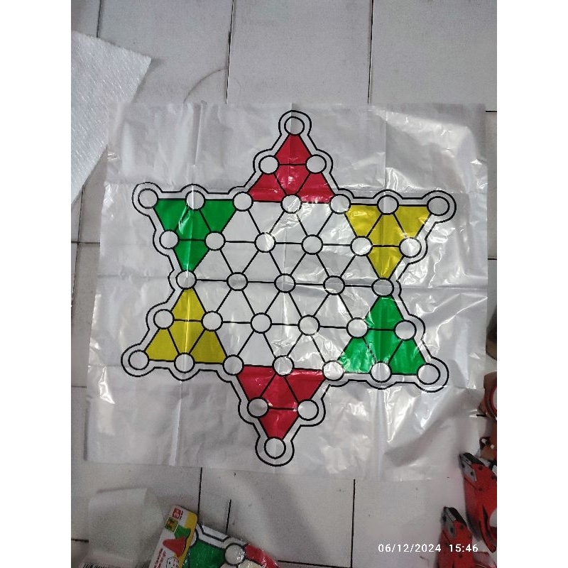 Jual Mainan Halma Ukuran Jumbo Anti Sobek Bahan Bagus | Shopee Indonesia