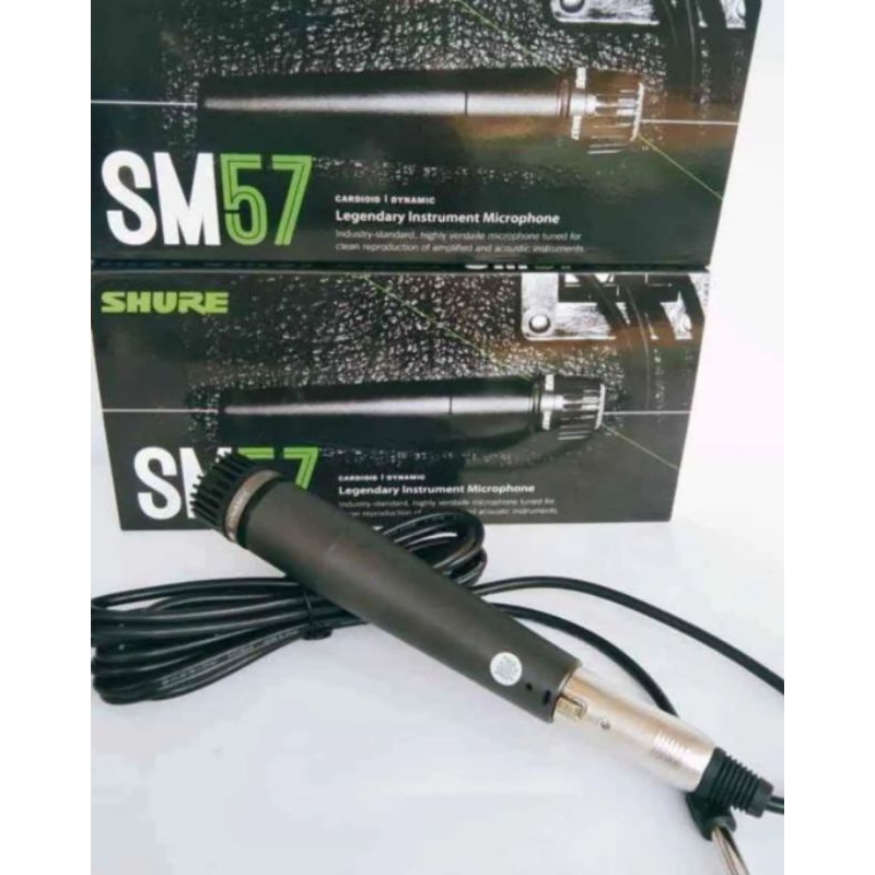 Jual mic/mik// SH SM 57 body besi mic instrumen musik | Shopee Indonesia