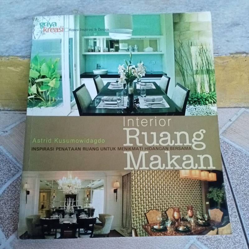 Jual Buku Arsitek - Interior Ruang Makan | Shopee Indonesia