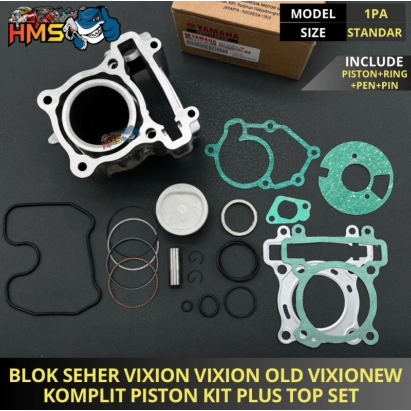 Jual BLOK SEHER BLOCK SEHER CYLINDER VIXION OLD NEW R15 V2 JUPITER MX ...