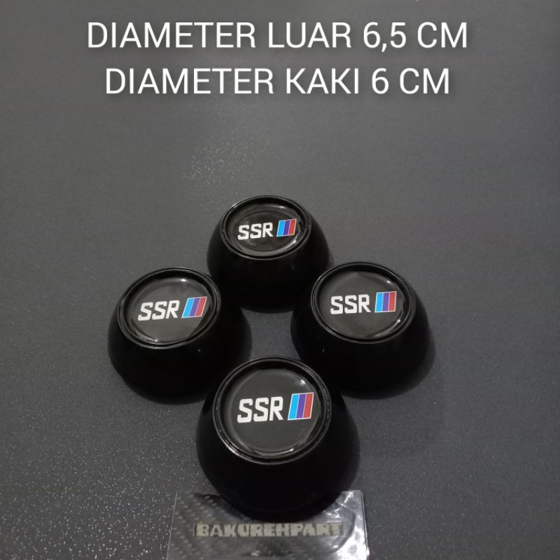Jual Dop roda tutup velg mobil racing variasi kerucut tulisan SSR ...